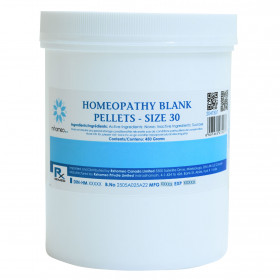 HOMEOPATHY BLANK PELLETS Size 30